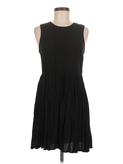 Pre-owned Divided By H&m Casual Dress In Black