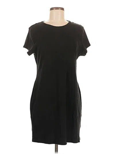 Pre-owned Divided By H&m Casual Dress In Black