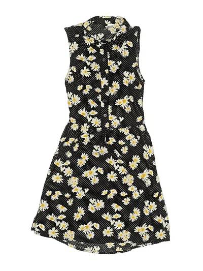 Pre-owned Divided By H&m Casual Dress In Black