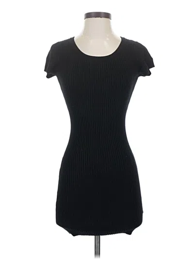 Pre-owned Divided By H&m Casual Dress In Black
