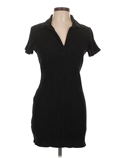 Pre-owned Divided By H&m Casual Dress In Black