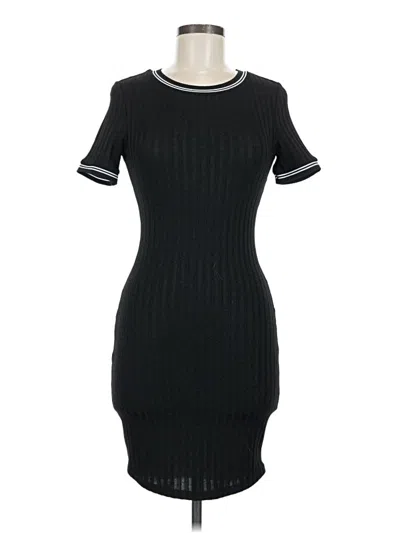 Pre-owned Divided By H&m Casual Dress In Black