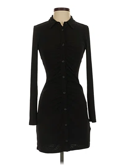 Pre-owned Divided By H&m Casual Dress In Black