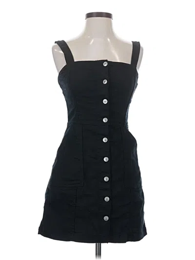 Pre-owned Divided By H&m Casual Dress In Black