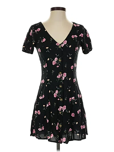 Pre-owned Divided By H&m Casual Dress In Black