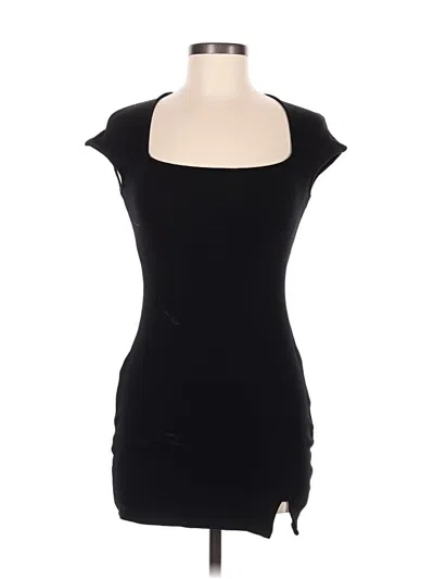 Pre-owned Divided By H&m Casual Dress In Black