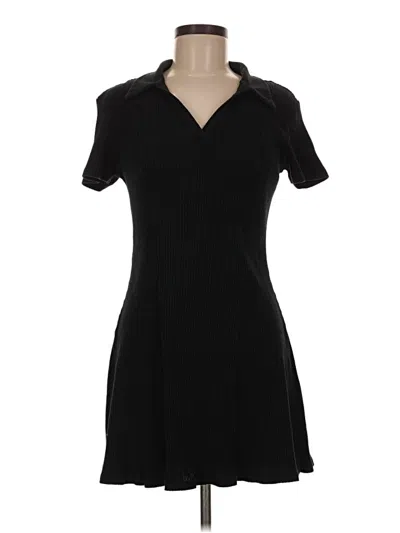 Pre-owned Divided By H&m Casual Dress In Black