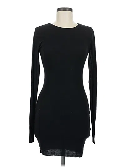 Pre-owned Divided By H&m Casual Dress In Black
