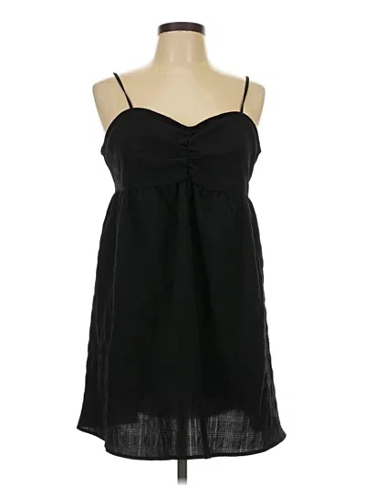 Pre-owned Divided By H&m Casual Dress In Black