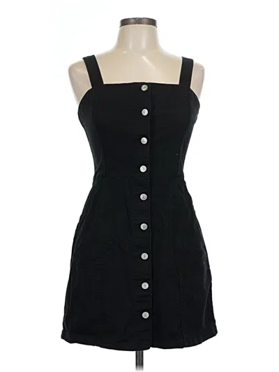 Pre-owned Divided By H&m Casual Dress In Black