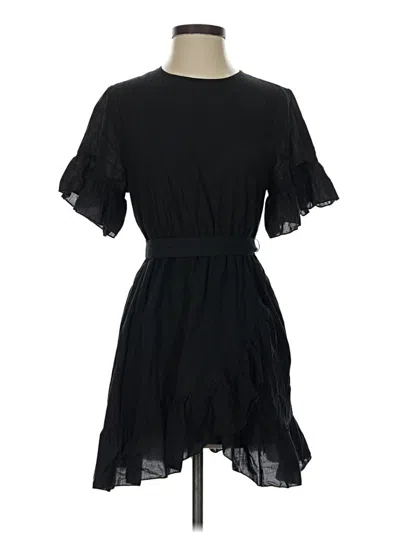 Pre-owned Divided By H&m Casual Dress In Black