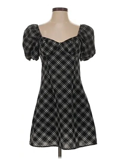 Pre-owned Divided By H&m Casual Dress In Black