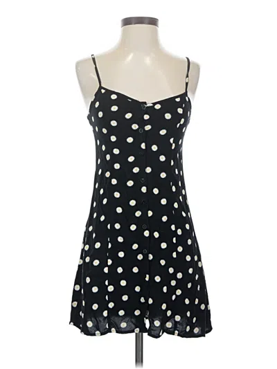 Pre-owned Divided By H&m Casual Dress In Black