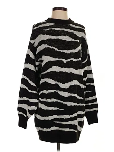 Pre-owned Divided By H&m Casual Dress In Black