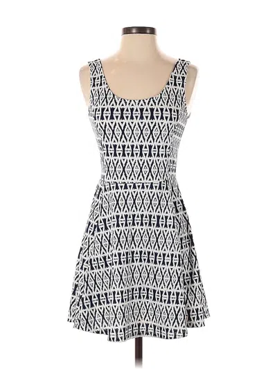 Pre-owned Divided By H&m Casual Dress In Blue