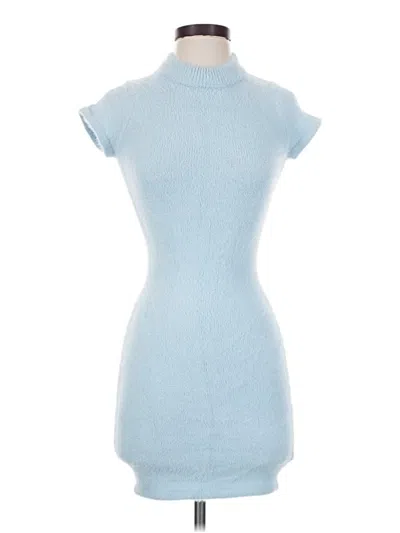Pre-owned Divided By H&m Casual Dress In Blue