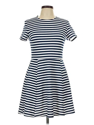 Pre-owned Divided By H&m Casual Dress In Blue