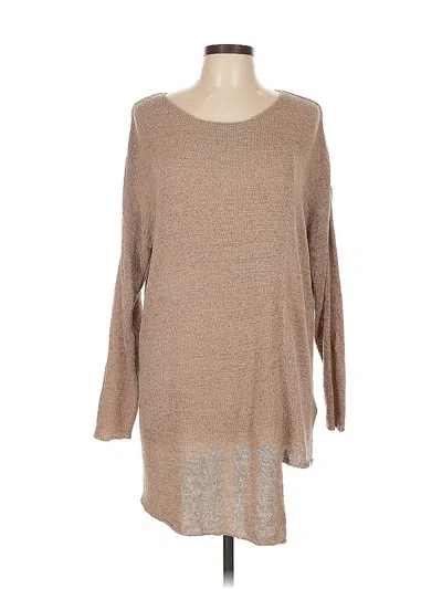 Pre-owned Divided By H&m Casual Dress In Brown
