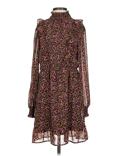 Pre-owned Divided By H&m Casual Dress In Brown
