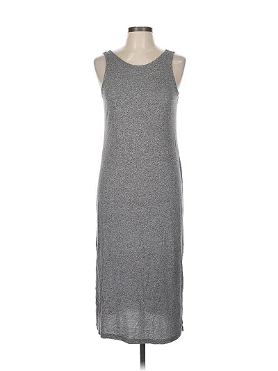 Pre-owned Divided By H&m Casual Dress In Gray
