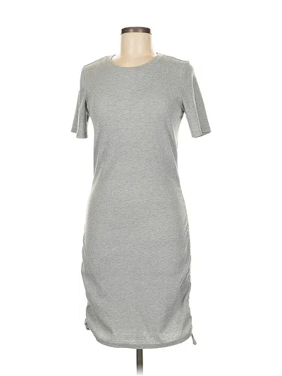 Pre-owned Divided By H&m Casual Dress In Gray