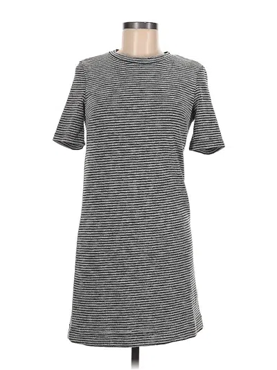 Pre-owned Divided By H&m Casual Dress In Gray