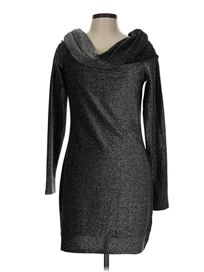 Pre-owned Divided By H&m Casual Dress In Gray
