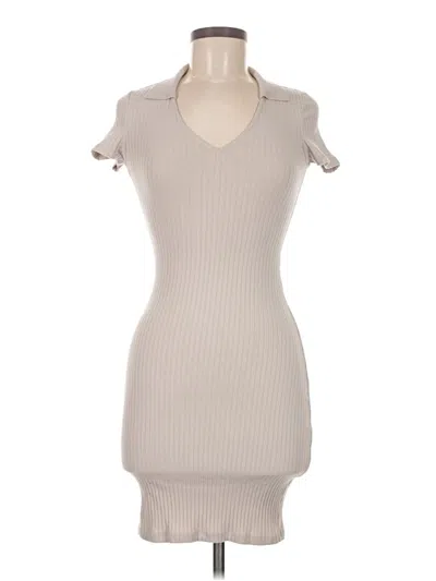 Pre-owned Divided By H&m Casual Dress In Gray