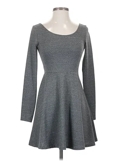 Pre-owned Divided By H&m Casual Dress In Gray