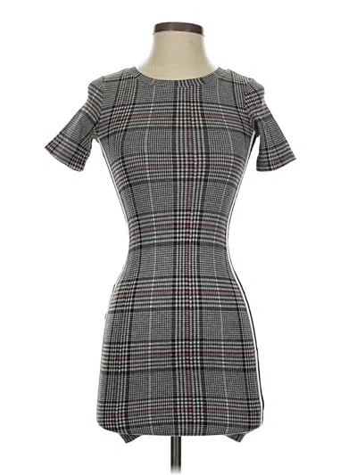 Pre-owned Divided By H&m Casual Dress In Gray