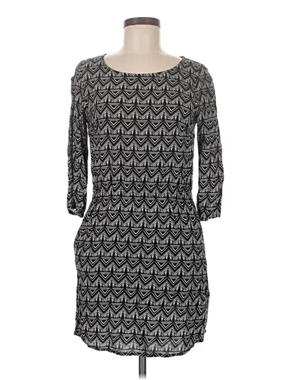 Pre-owned Divided By H&m Casual Dress In Gray