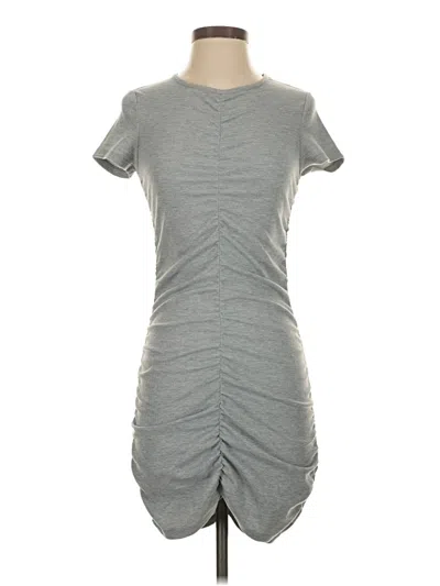 Pre-owned Divided By H&m Casual Dress In Gray