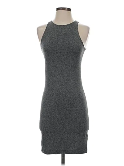 Pre-owned Divided By H&m Casual Dress In Gray