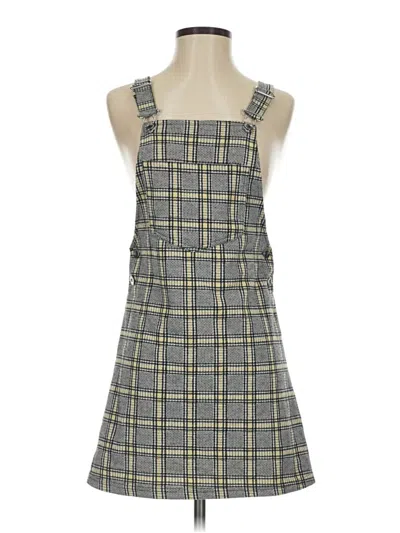 Pre-owned Divided By H&m Casual Dress In Gray