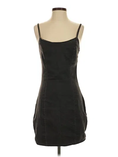 Pre-owned Divided By H&m Casual Dress In Gray