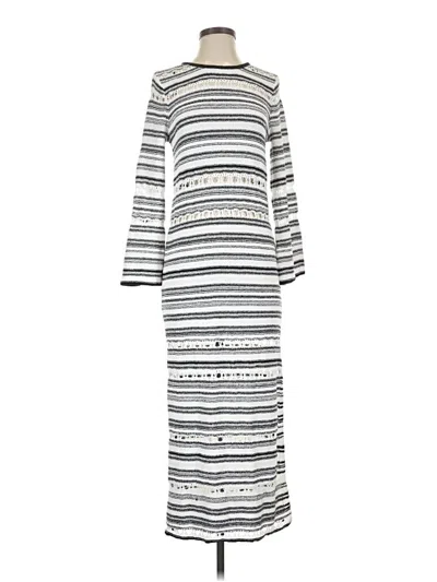 Pre-owned Divided By H&m Casual Dress In Gray