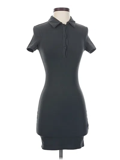 Pre-owned Divided By H&m Casual Dress In Gray