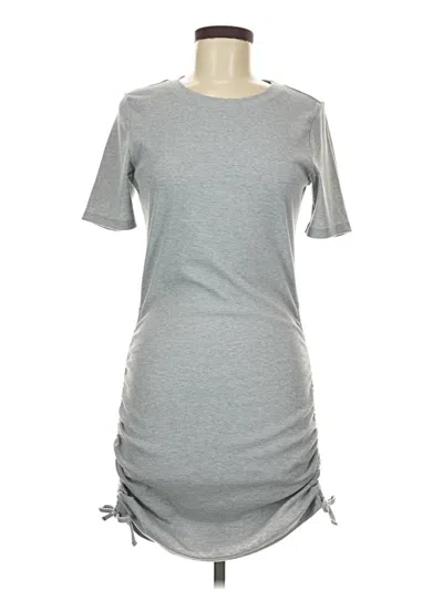 Pre-owned Divided By H&m Casual Dress In Gray