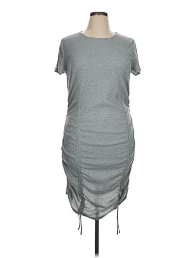 Pre-owned Divided By H&m Casual Dress In Gray