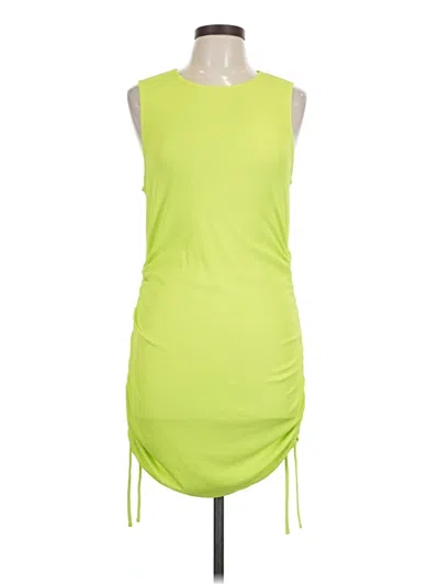 Pre-owned Divided By H&m Casual Dress In Green