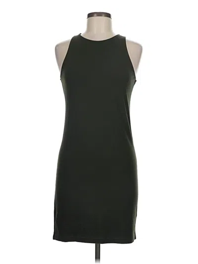 Pre-owned Divided By H&m Casual Dress In Green