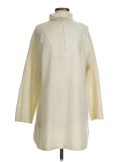 Pre-owned Divided By H&m Casual Dress In Ivory