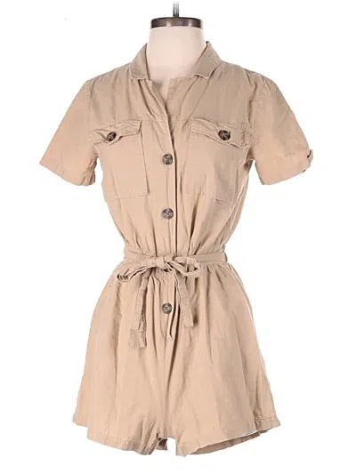 Pre-owned Divided By H&m Casual Dress In Ivory