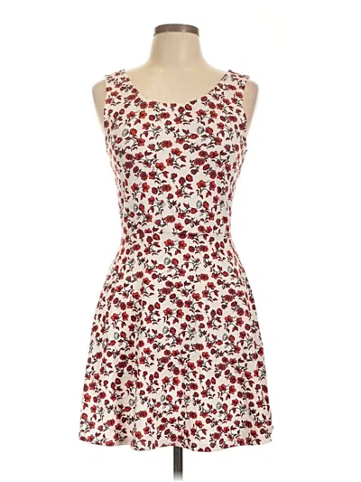 Pre-owned Divided By H&m Casual Dress In Red