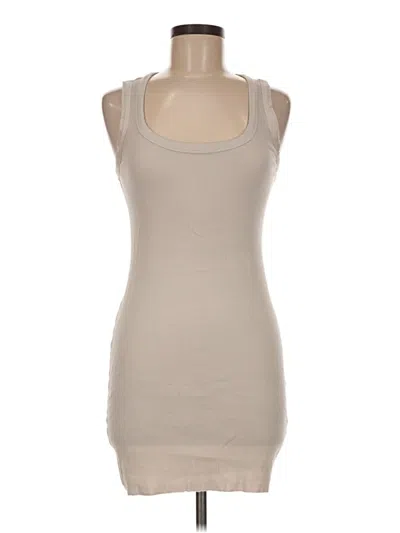 Pre-owned Divided By H&m Casual Dress In Tan