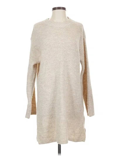 Pre-owned Divided By H&m Casual Dress In Tan