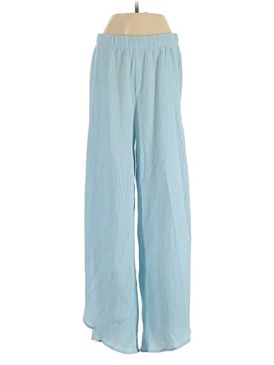 Pre-owned Divided By H&m Casual Pants In Blue