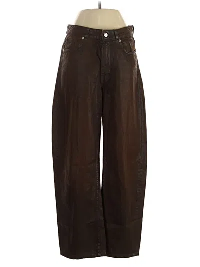 Pre-owned Divided By H&m Casual Pants In Brown