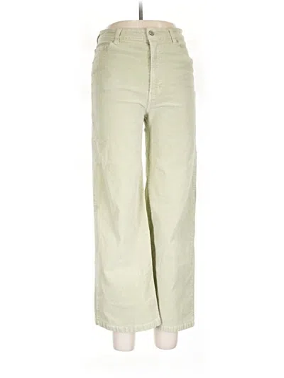 Pre-owned Divided By H&m Casual Pants In Green