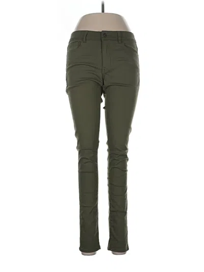 Pre-owned Divided By H&m Casual Pants In Green